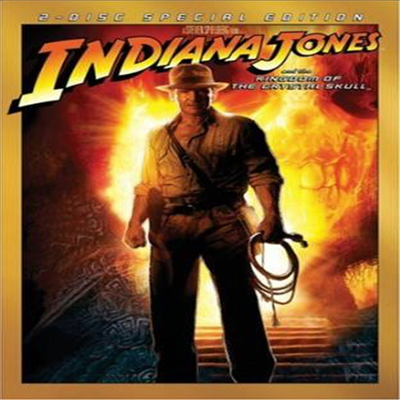Indiana Jones & The Kingdom Of The Crystal Skull (인디아나 존스와 크리스탈 해골의 왕국) (2008)(지역코드1)(한글무자막)(DVD)