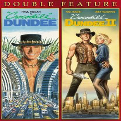 Crocodile Dundee/Crocodile Dundee 2 (크로커다일 던디/크로커다일 던디2)(지역코드1)(한글무자막)(DVD)