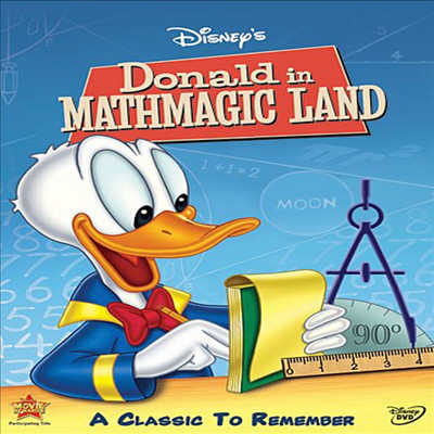 Donald in Mathmagic Land (수학 마법세계의 도널드)(지역코드1)(한글무자막)(DVD)