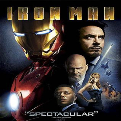 Iron Man (아이언맨) (2008)(지역코드1)(한글무자막)(DVD)