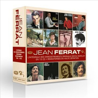 Jean Ferrat - L&#39;Integrale des enregistrements originaux Decca-Barclay (13CD Boxset)