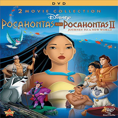 Pocahontas / Pocahontas II: Journey To A New World (포카혼타스 1.2)(지역코드1)(한글무자막)(DVD)