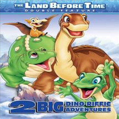 The Land Before Time - 2 Dino-Riffic Adventures - The Land Before Time Volume VIII: The Big Freeze - Journey to Big Water (공룡시대 - 두편의 에피소드 ) (2002)(지역코드1)(한글무자막)(DVD)