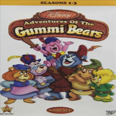Adventures of the Gummi Bears 1 (요술곰의 모험나라)(지역코드1)(한글무자막)(DVD)
