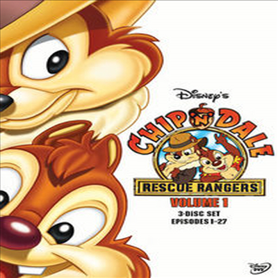 Chip N Dale Rescue Rangers 1 (칩과 데일의 구조대 1)(지역코드1)(한글무자막)(DVD)