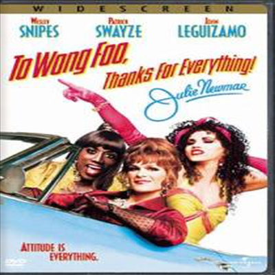 To Wong Foo Thanks for Everything Julie Newmar (투 웡 푸) (1995)(지역코드1)(한글무자막)(DVD)