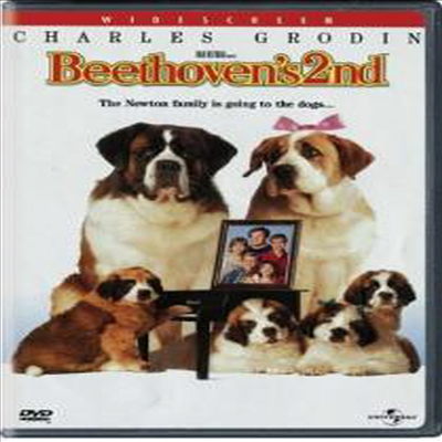 Beethoven&#39;s 2nd (베토벤 2편) (1993)(지역코드1)(한글무자막)(DVD)