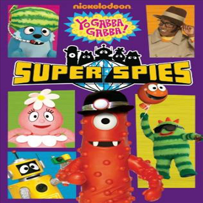 Yo Gabba Gabba!: Super Spies (요 가바가바! : 슈퍼 스피스) (2012)(지역코드1)(한글무자막)(DVD)