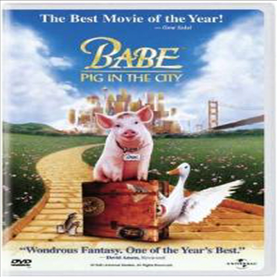 Babe: Pig in the City (꼬마 돼지 베이브 2) (1998)(지역코드1)(한글무자막)(DVD)