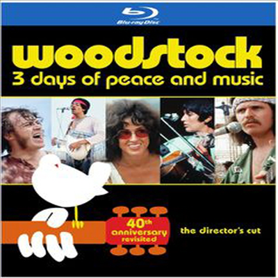 The Who/ Jimi Hendrix/ Santana - Woodstock: 40th Anniversary (Limited Edition)(Director&#39;s Cut)(3Blu-ray)(Boxset)(Blu-ray)(2014)