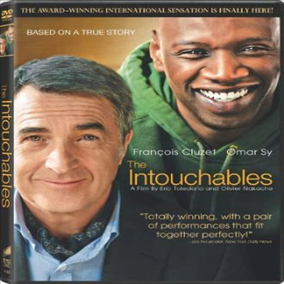 Intouchables (언터처블: 1%의 우정)(지역코드1)(한글무자막)(DVD)