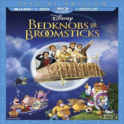 Bedknobs &amp; Broomsticks (마법의 빗자루) (한글무자막)(Blu-ray)