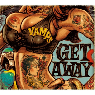 Vamps (뱀프스) - Get Away / The Jolly Roger (CD+DVD) (초회한정반 A)