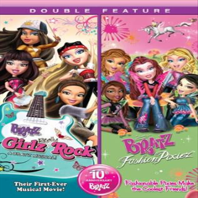 Bratz: Girlz Really Rock & Fashion Pixies (브랏츠: 걸즈 / 패션)(지역코드1)(한글무자막)(DVD)