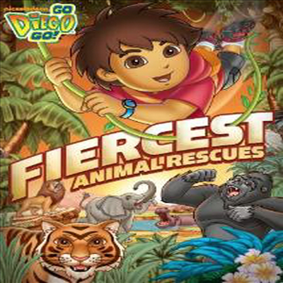 Go Diego Go! - Fiercest Animal Rescues (디에고 - 피어세스트 애니멀 레스큐)(지역코드1)(한글무자막)(DVD)