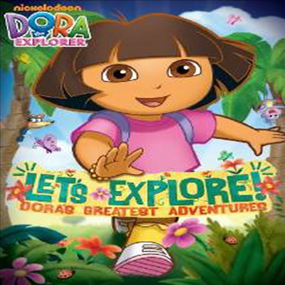 Dora The Explorer: Let&#39;s Explore! Dora&#39;s Greatest Adventures (도라 디 익스플로러 : 렛츠 익스플로러)(지역코드1)(한글무자막)(DVD)