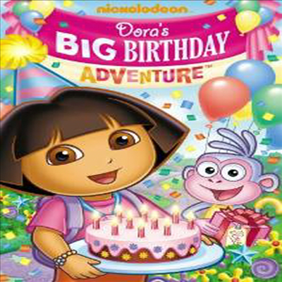 Dora&#39;s Big Birthday Adventure (도라스 빅 버스데이)(지역코드1)(한글무자막)(DVD)