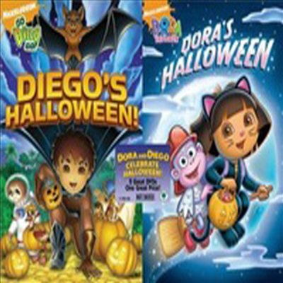 Dora & Diego Celebrate Halloween (도라 앤 디에고 할로윈)(지역코드1)(한글무자막)(DVD)