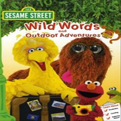 Sesame Street: Wild Words &amp; Outdoor Adventures (와일드 워즈)(지역코드1)(한글무자막)(DVD)