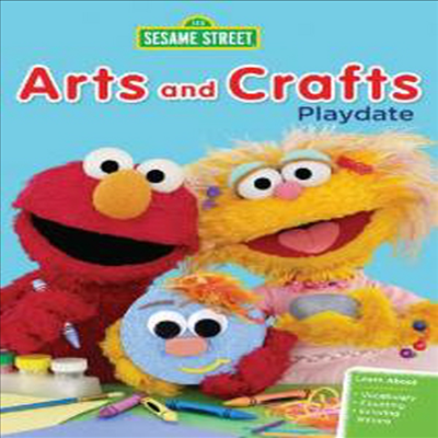 Sesame Street: Arts &amp; Crafts Playdate (아츠 앤드 크래프츠)(지역코드1)(한글무자막)(DVD)