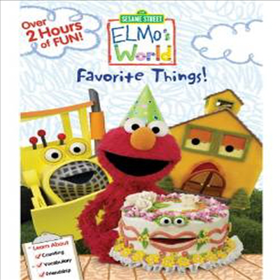 Elmo Worlds: Elmos Favorite Things (엘모스 페이버릿 팅즈)(지역코드1)(한글무자막)(DVD)