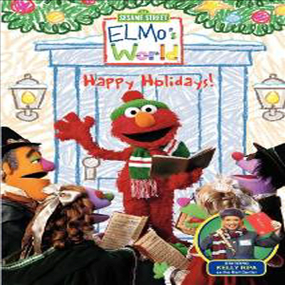 Sesame Street - Elmo&#39;s World - Happy Holidays (엘모스 월드 - 해피 홀리데이)(지역코드1)(한글무자막)(DVD)