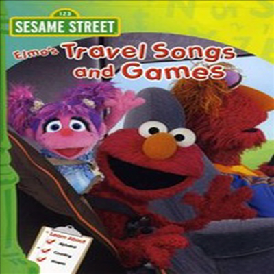 Sesame Street: Elmo&#39;s Travel Songs and Games (엘모스 트래블 송즈 앤 게임즈)(지역코드1)(한글무자막)(DVD)