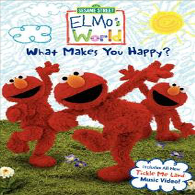 Elmo&#39;s World - What Makes You Happy? (엘모스 월드 - 왓 메이크즈 유 해피)(지역코드1)(한글무자막)(DVD)
