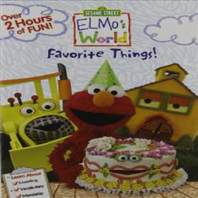 Elmo Worlds: Elmo&#39;s Favorite Things (엘모스 페이버릿 띵즈)(지역코드1)(한글무자막)(DVD)