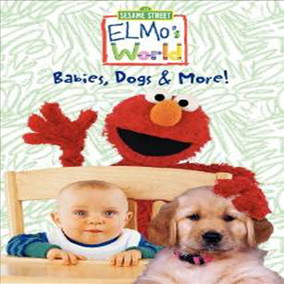 Elmo&#39;s World - Babies, Dogs &amp; More (엘모스 월드 - 베이비 도그 앤 모어)(지역코드1)(한글무자막)(DVD)