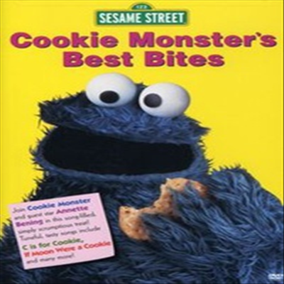 Sesame Street - Cookie Monster&#39;s Best Bites (세서미 스트리트 : 쿠키 몬스터)(지역코드1)(한글무자막)(DVD)