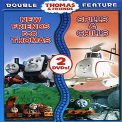 Thomas & Friends: New Friends for Thomas/ Spills & Chills (토마스와 친구들 : 뉴 프렌즈 / 스필스 앤 칠스)(지역코드1)(한글무자막)(DVD)