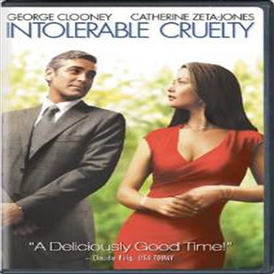 Intolerable Cruelty (참을 수 없는 사랑) (2003)(지역코드1)(한글무자막)(DVD)