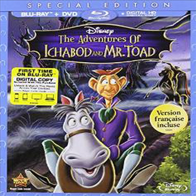 Adventures of Ichabod & Mr Toad (이카보드와 토드경의 모험) (한글무자막)(Blu-ray)