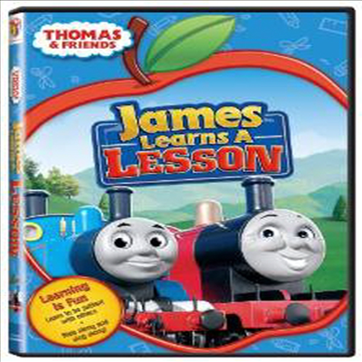 Thomas & Friends: James Learns a Lesson (토마스와 친구들 : 제임스 런스 어 레슨)(지역코드1)(한글무자막)(DVD)