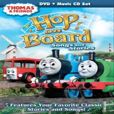 Thomas & Friends: Hop on Board - Songs and Stories (토마스와 친구들 : 홉 온 보드)(지역코드1)(한글무자막)(DVD)