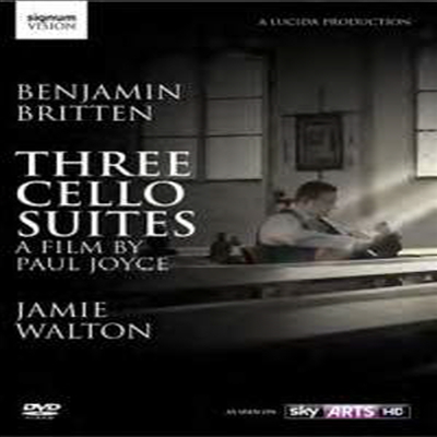 브리튼: 무반주 첼로 모음곡 1번 - 3번(Britten: Three Cello Suites) (DVD) (2014) - Jamie Walton