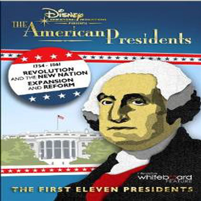 Disney&#39;s The American Presidents: Revolution and the New Nation &amp; Expansion and Reform (아메리칸 프레지던트 1754-1861 Revolution &amp; New) (지역코드1)(한글무자막)(Interactive DVD)