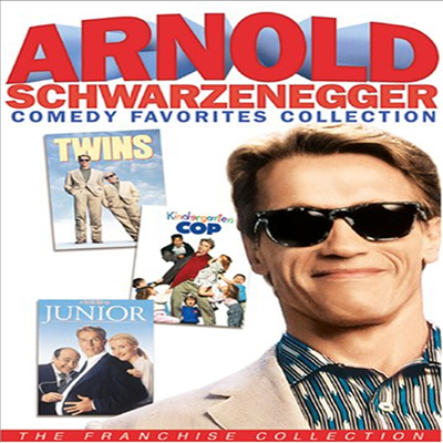 Arnold Schwarzenegger Comedy Favorites Collection - Twins, Kindergarten Cop &amp; Junior (아놀드 슈왈제네거 코메디 영화 컬렉션)(지역코드1)(한글무자막)(2DVD)