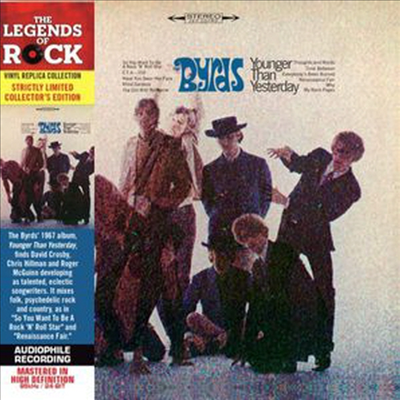 Byrds - Younger Than Yesterday - Paper Sleeve CD Vinyl Replica (Collector's Edition)(Limited Edition)(Remastered) (Digipack)(CD)