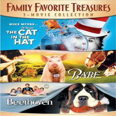 The Cat In The Hat, Babe & Beethoven (더 캣, 꼬마돼지 베이브 & 베토벤)(지역코드1)(한글무자막)(2DVD)