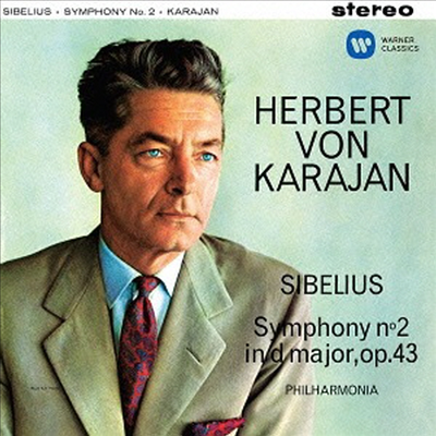 시벨리우스: 교향곡 2번 (Sibelius: Symphony No.2) (Ltd. Ed)(SACD Hybrid)(일본반) - Herbert Von Karajan