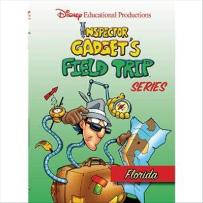 Inspector Gadget&#39;s Field Trip Series: Florida (형사 가제트의 견학 : 플로리다)(지역코드1)(한글무자막)(DVD)