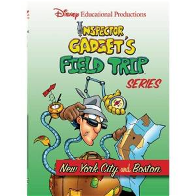 Inspector Gadget's Field Trip Series: NYC And Boston (형사 가제트의 견학 : 뉴욕 보스톤)(지역코드1)(한글무자막)(DVD)