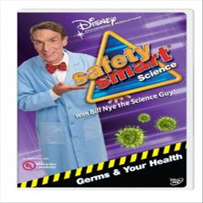 Safety Smart Science with Bill Nye the Science Guy: Germs &amp; Your Health Classroom Edition (빌 아저씨의 과학이야기 : 세균과 건강)(지역코드1)(한글무자막)(DVD)