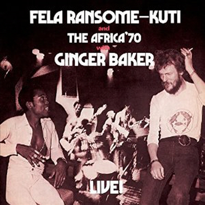 Fela Kuti - Fela Live With Ginger Baker (Download Code)(LP)