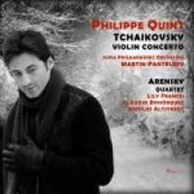 아렌스키: 현악 사중주 2번 &amp; 차이코프스키: 바이올린 협주곡 (Arensky: String Quartet No.2 &amp; Tchaikovsky: Violin Concerto) (SACD Hybrid) - Philippe Quint