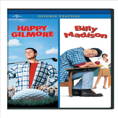 Happy Gilmore & Billy Madison Double Feature (해피 길모어 & 백만장자 빌리)(지역코드1)(한글무자막)(DVD)