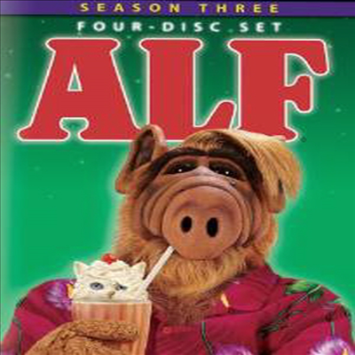 Alf: Season Three (외계인 알프 시즌 3)(지역코드1)(한글무자막)(DVD)