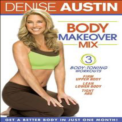 Denise Austin: Body Makeover Mix (데니스 오스틴 : 바디 메이크오버 믹스)(지역코드1)(한글무자막)(DVD)